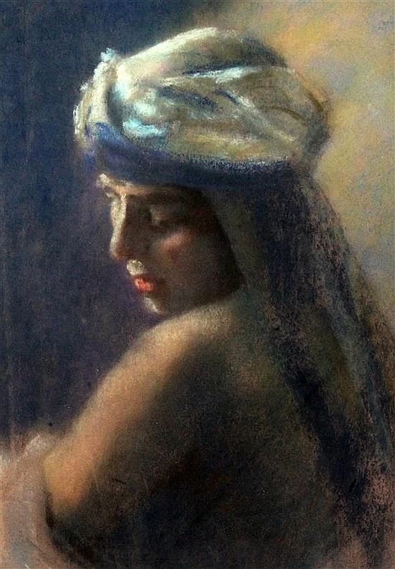 Ritratto di una ragazza araba